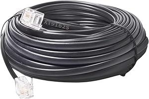 Xtenzi 6Pin Flex Cable XTFC Wire Accessory XT91625 for Amp Remote Bass Knob Compatible with Soundstream BX-10 BX-12 BX-15 BX-20Z BX-23Q Amplifier