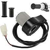 EOPOAYI MX350 Throttle Kit for Razor MX350 MX400 (V33+) Dirt Rocket Bike | 24V Twist Grip Throttle Handlebar Grip for E200 (V24+) E300 (V20+) Electric Scooter Pocket Mod, W13113601043, 4-Pin Male Plug