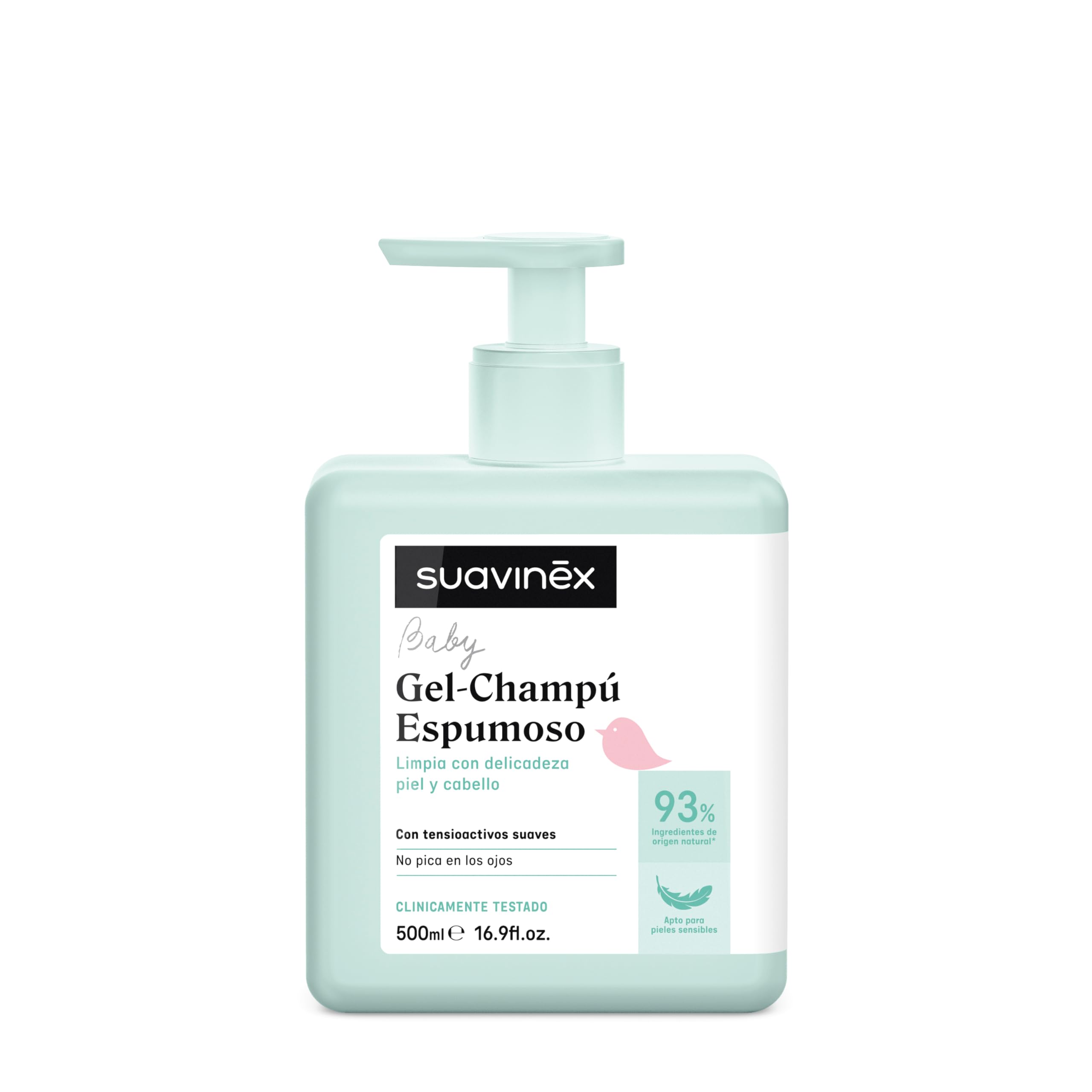 SUAVINEX 303723 – Gel Sparkling Shampoo, 500 ml