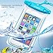 COMUSTER Universal Waterproof Case, 4 Pack IPX8 Underwater Clear Phone Pouch Dry Case Compatible with iPhone 11 Pro Xs Max XR X 8 8P Galaxy Pixel up to 6.5