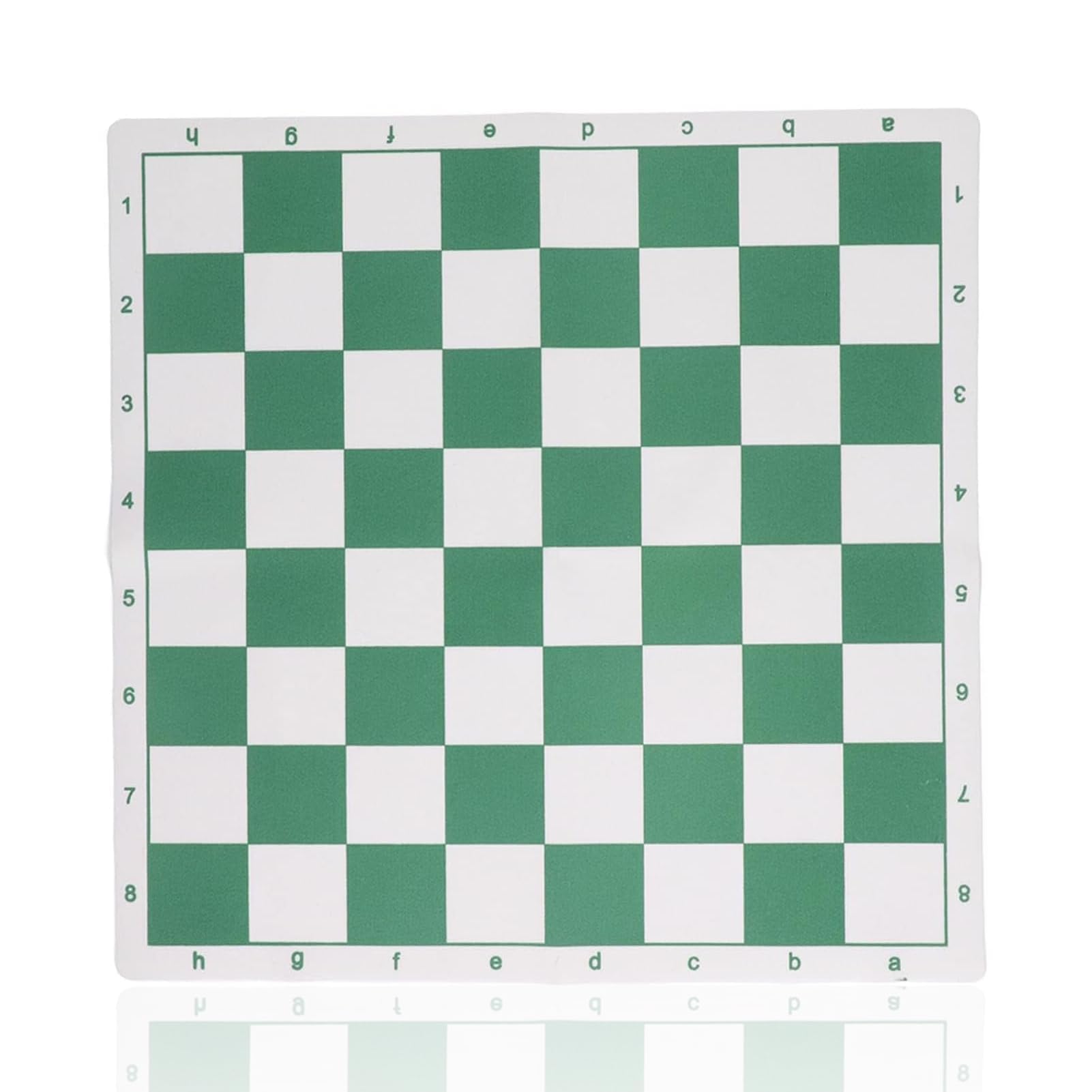 ChessBoard Only, No ChessPieces, RollUp Chess Mat Portable for Travel (L)