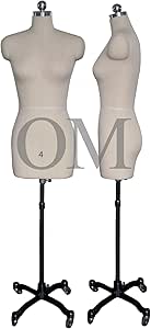 Amazon.com: Female Sewing Dress Form Mannequin Fully Pinnable with