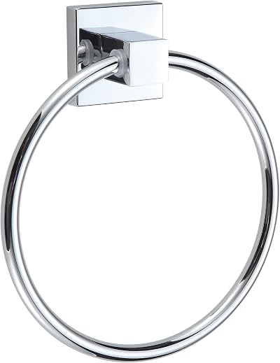 BGL Towel Ring Minimalist Wall Mounted Chrome Plated Bathroom