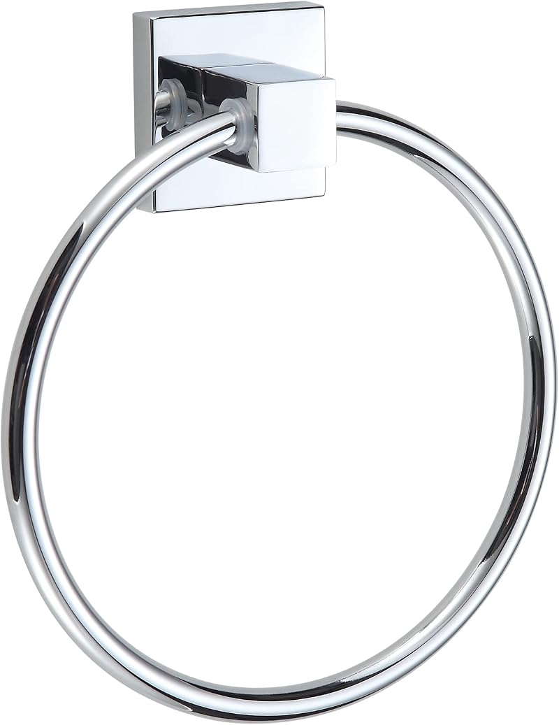 BGL Towel Ring Minimalist Wall Mounted Chrome Plated Bathroom