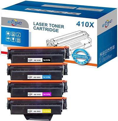 ECSC Compatible Toner 4-Pack for HP LaserJet M477fdw M452dn M377dw CF410X CF411X