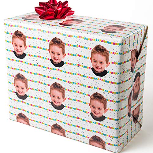 FUN GIFT WRAP Personalized Wrapping Paper Custom Gift Paper Wrap