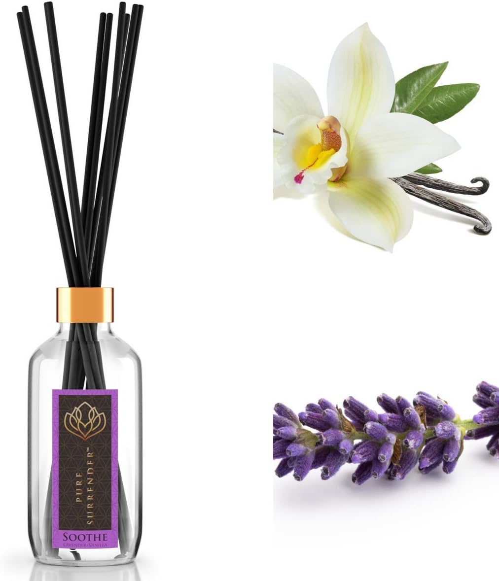 Soothing Lavender Vanilla Aromatherapy Reed Diffusers 100