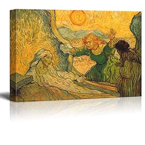 The Raising of Lazarus by Vincent Van Gogh...