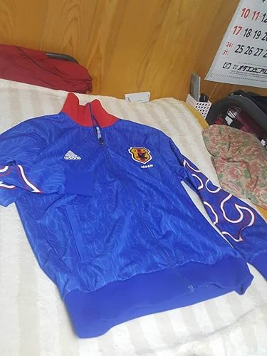 Amazon Co Jp 日本代表ジャージ 珍しいフランスワールドカップモデルの青のジャージ 珍しいジャージでアディダス製です ホビー