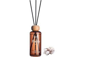 M&SENSE Linen Reed Diffuser: Upgraded Formula 6.3 fl oz Non-Toxic Aroma Set with Sticks, Long-Lasting Natural Essential Oil G