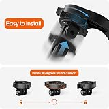 TUSITA Quarter-turn to Friction Flange Mount Adapter for Garmin Edge GoPro view 4