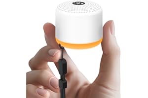 Soothing Sounds White Noise Machine Portable Sleep Machines with 30 Relaxing Sounds 12 Color Options 5 Adjustable Brightness 32 Volume Levels 4 Timer for Baby and Adult Perfect for Home Travel Office