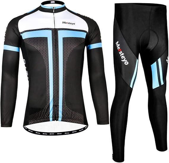 Amazon Co Jp サイクリングジャージ 2点セットメンズ 春秋 薄手生地 長袖 サイクルウェア ロードバイク アウトドア 自転車服 防風 運動 速乾吸汗 通気がいい 服 ファッション小物