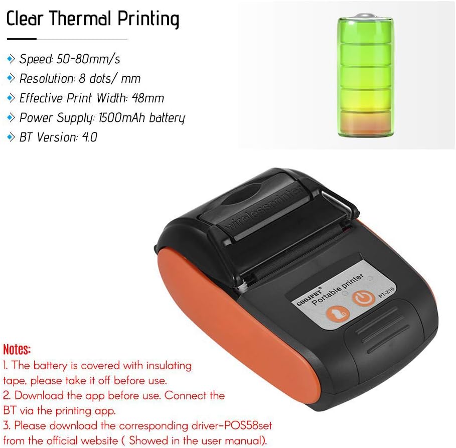 mini thermal printer app