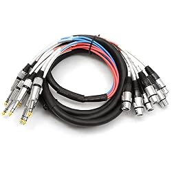 Seismic Audio - SAXT-8x10F - 8 Channel 10' XLR