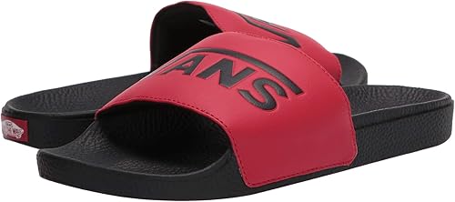 Amazon Vans バンズ メンズサンダル 靴 Slide On Vans Red Black Men S Vans バンズ シューズ バッグ