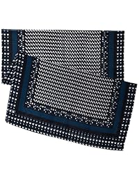 Calvin Klein Geo frontera Chifón Bufanda accesorio, - Cypress de la mujer, Talla única