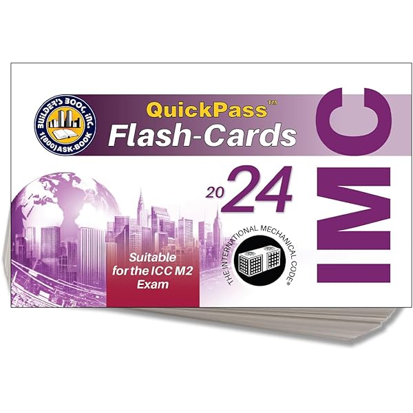 2024 International Residential Code IRC QuickPass Flash-Cards