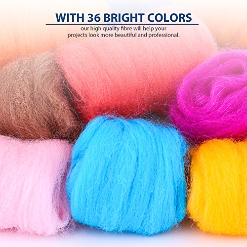 2 Fuyit+Roving+Felting+Spinning+Materials