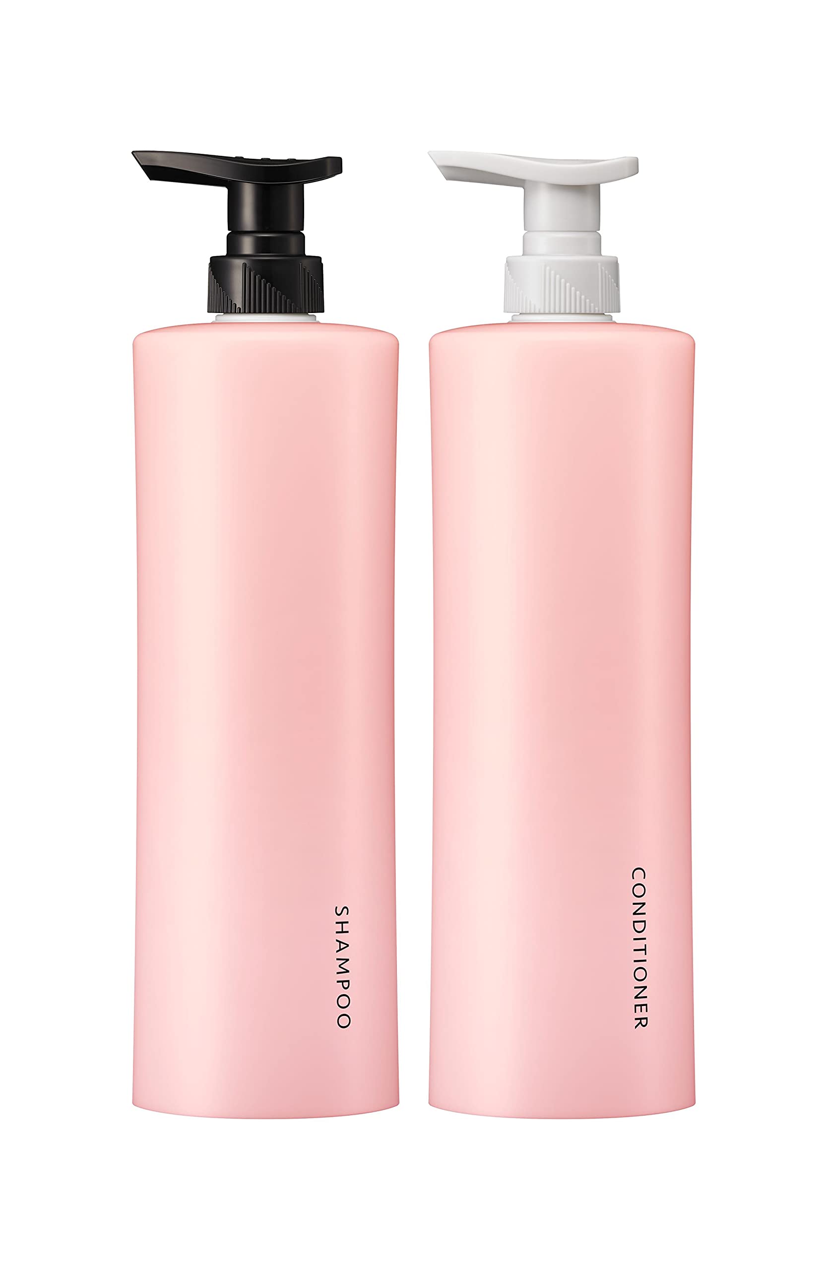 スマートホルダー セット 〔 シャンプー & コンディショナー 〕 ピンク (デザイン No.141) ※花王のシャンプー/コンディショナーつめかえ用(ラクラクecoパック) は別売りです 1組 B:ピンク商品画像