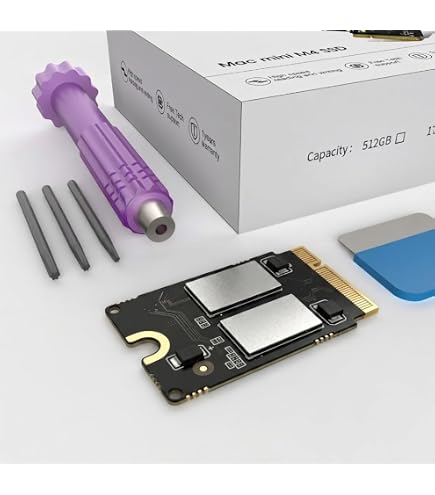 Amazon.com: wusheation Mac mini M4 512GB SSD Upgrade – Internal
