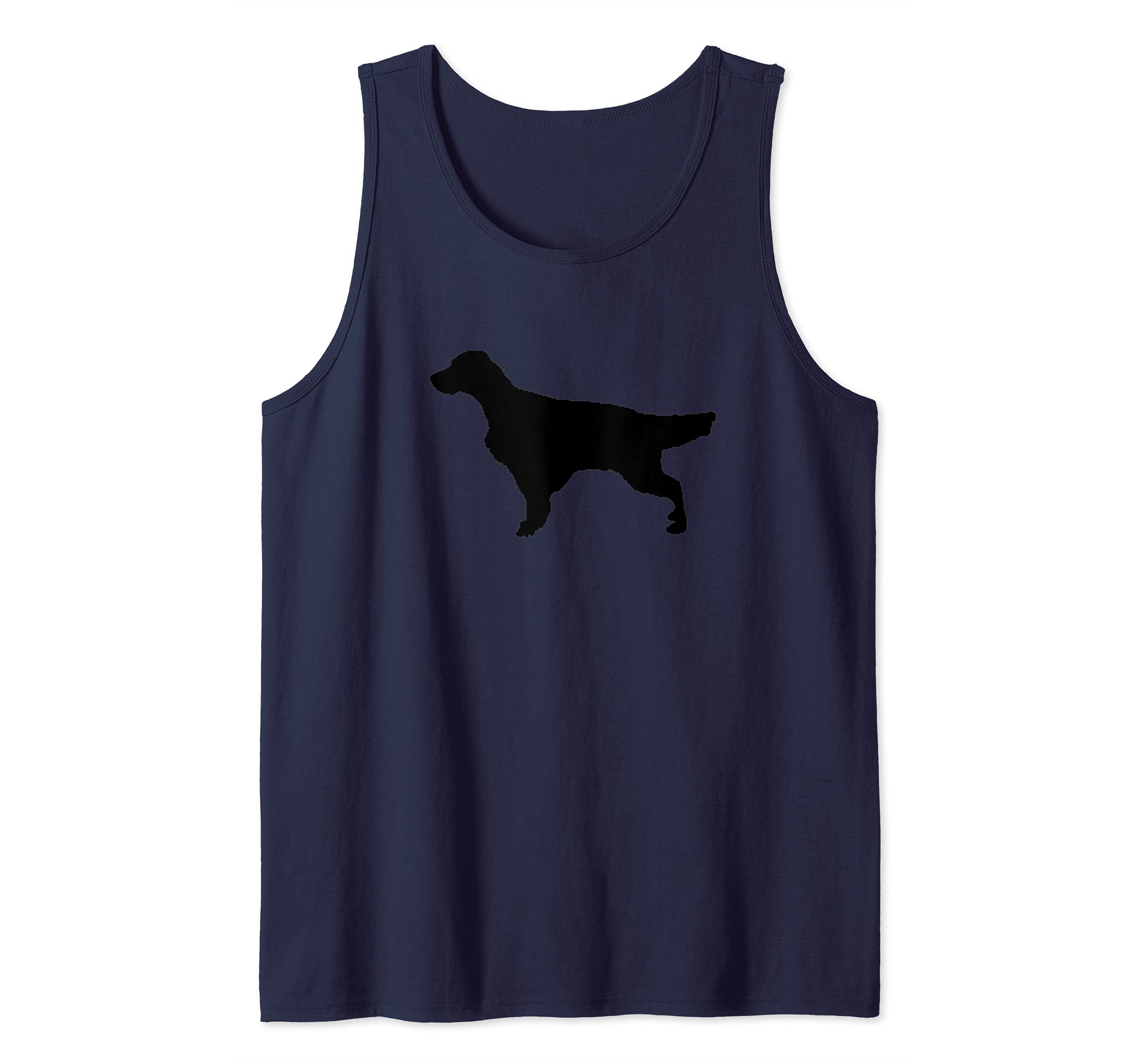 Silhouette of Dog Breed - Setter Tank Top
