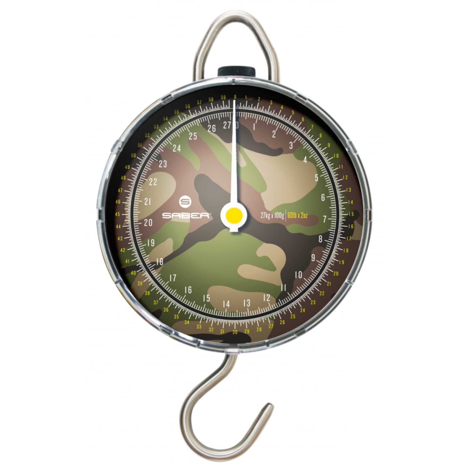 NEW Saber DPM Camo Dial Weigh Scales 60lb in 20oz Divisions
