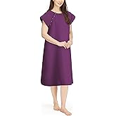 NY Threads Women's Hospital Gown Soft and Stylish Patient Gown