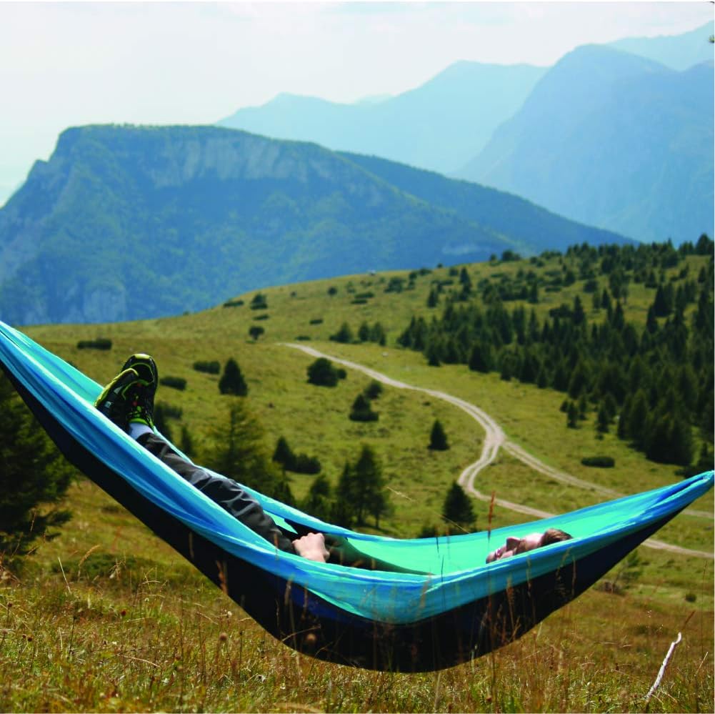 Wise Owl Outfitters Hammock Camping Double & Single with Tree Straps - USA Based Hammocks Brand Gear, Indoor Outdoor Backpacking Survival & Travel, Portable: Sports & Outdoors