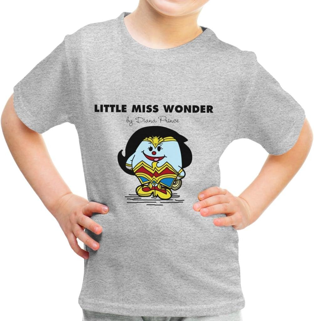 Little Miss Wonder By Diana Prince Mr Men Kid's T-Shirt