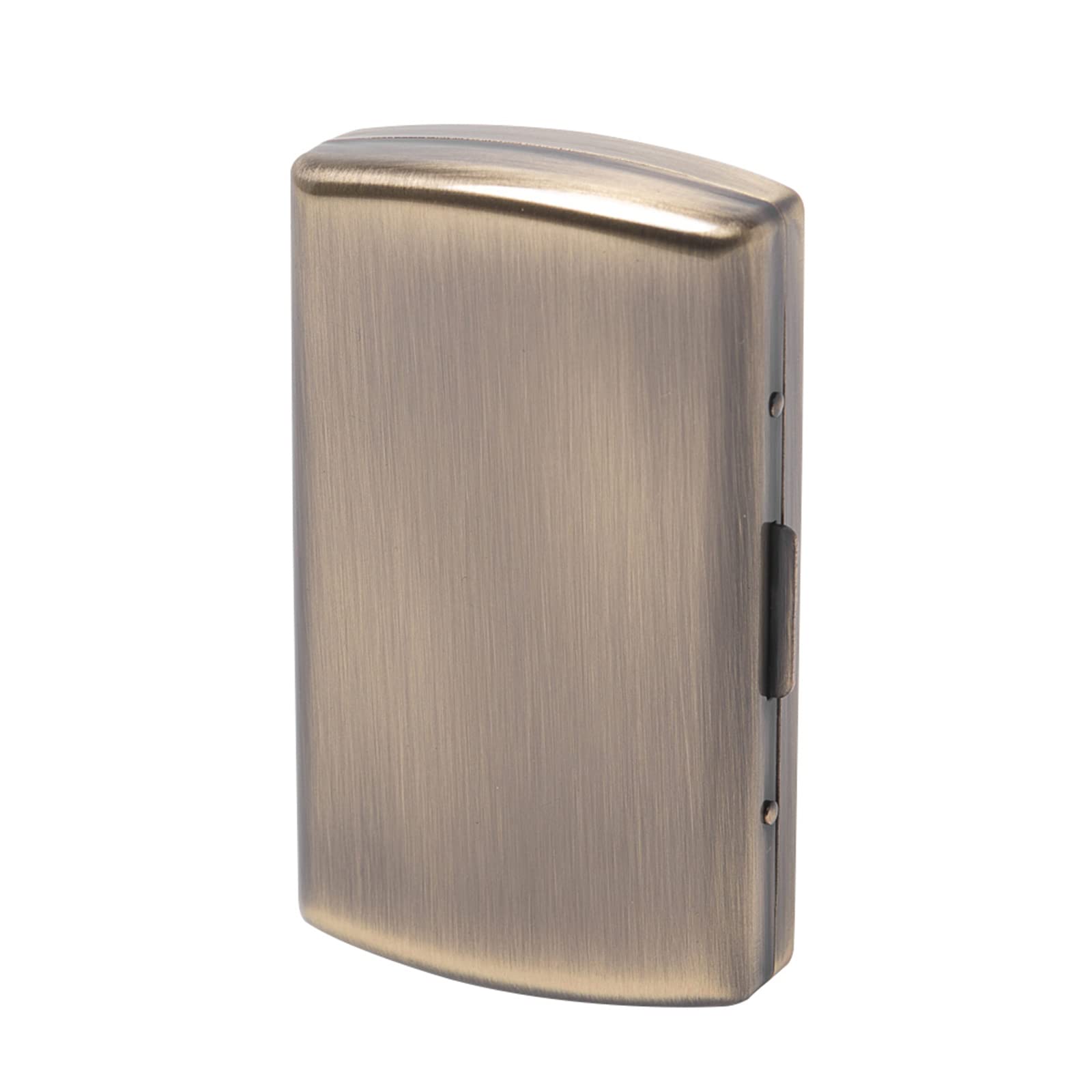 Photo 1 of Vintage Slim Metal Cigarette Case & Dispenser - Small Cigarette Holder Case/Box,Fit for 85mm Cigarettes 12pcs-Does Not Fit 100s or Credit Cards (Bronze)