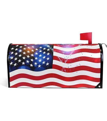 Protective Mailbox Shell Perinsto American Flag s Magnetic Waterproof ...