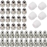 CONGNI 45PCS P80 Plasma Consumables | P80 Plasma Cutter Torch Kits, Electrodes, Tips, Cups