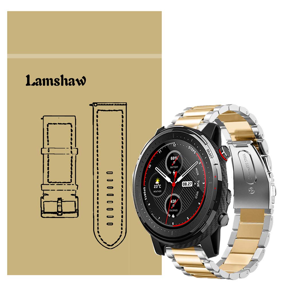 amazfit stratos metal band