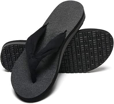 comfortable flip flops with back strap