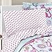 dream FACTORY Kids 7-Piece Complete Set Easy-Wash Super Soft Microfiber Comforter Bedding, Full, Pink Flamingo
