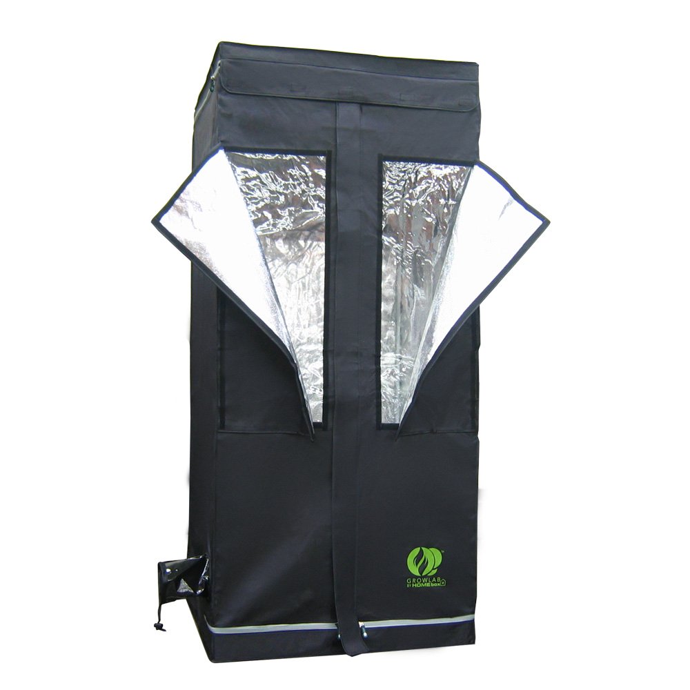 Growlab Gartenbauraum 31 In x 31 In x 71 In schwarz: Amazon.de: Garten