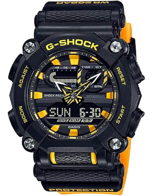 Casio G-Shock GA-2000-1A9 Relógio masculino analógico digital de