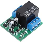 Self-Locking Relay Module, DC 5-24V 3-5A Flipflop DPDT Relay Module Double Pole Double Throw SelfLocking Bistable Relay Board (DC 6-24V)