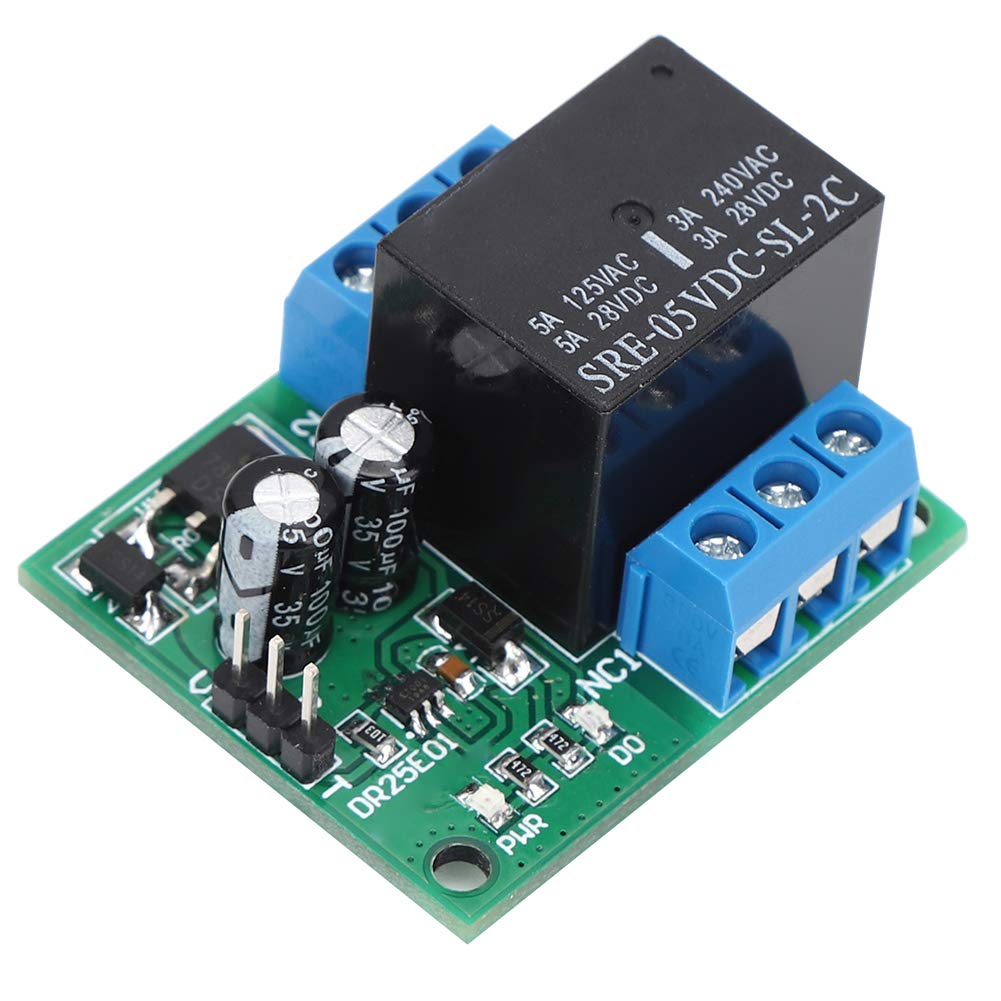 Double Throw Bistable Relay Module 5V 12V 24V DC Self-Locking Relay for Automotive Industrial Control Computer Accessories
