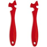 Norpro 1229 Silicone Oven Rack Push/Pull, Red (2)
