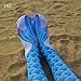 Huiyuzhi Womens Cosplay Mermaid Stockings 3D Printing Socks