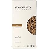 Monograno Felicetti Farro Ditalini Pasta Italian Organic Non-GMO 17.6oz (500g)