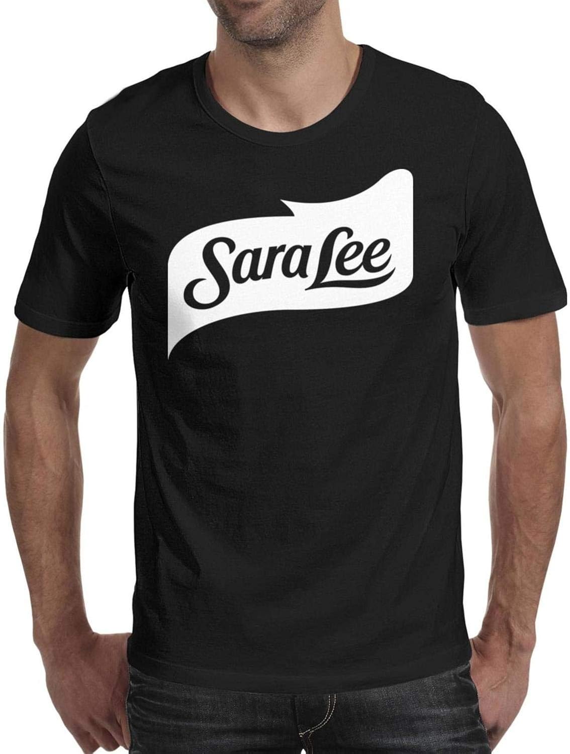 Amazon Com Men S T Shirt Cool Funny Sara Lee Logo Short Sleeve