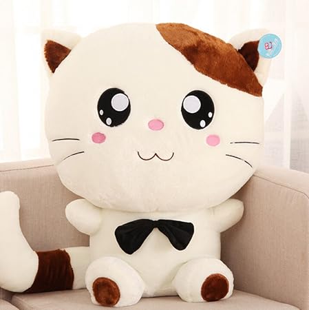 Amazon ぬいぐるみ 猫 可愛いにゃこちゃ 60cm ねこ ネコ にゃちゃん かわいいねこ 動物 ぬいぐるみ 手触りふわふわにゃんにゃん先生 かわいい 子供 女の子 定番誕生日プレゼント オリジナル 彼女 卒業祝い ギフト ぬいぐるみ おもちゃ