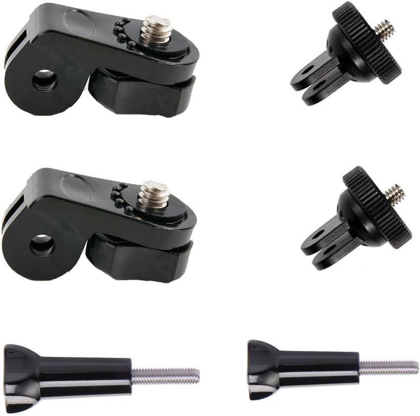 TEKCAM Action Camera Mount Universal Conversion Adapter Set (1/4 Inch