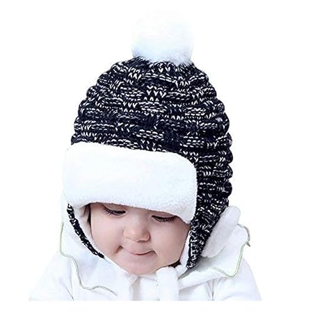 Baby caps with ear flaps india Clearance