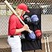 Champion Sports Vinyl Helmet Bag: Softball & Baseball Sports Equipment Caddy with Hanging Hooks - Holds 8 Helmets