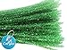 Carykon 100 PCS 12 Inch Glitter Tinsel Creative Arts Chenille Stems Pipe Cleaners (Green)