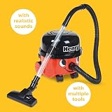 Casdon Henry Vacuum Cleaner Toy Red with Real Suction and Accessories view 2